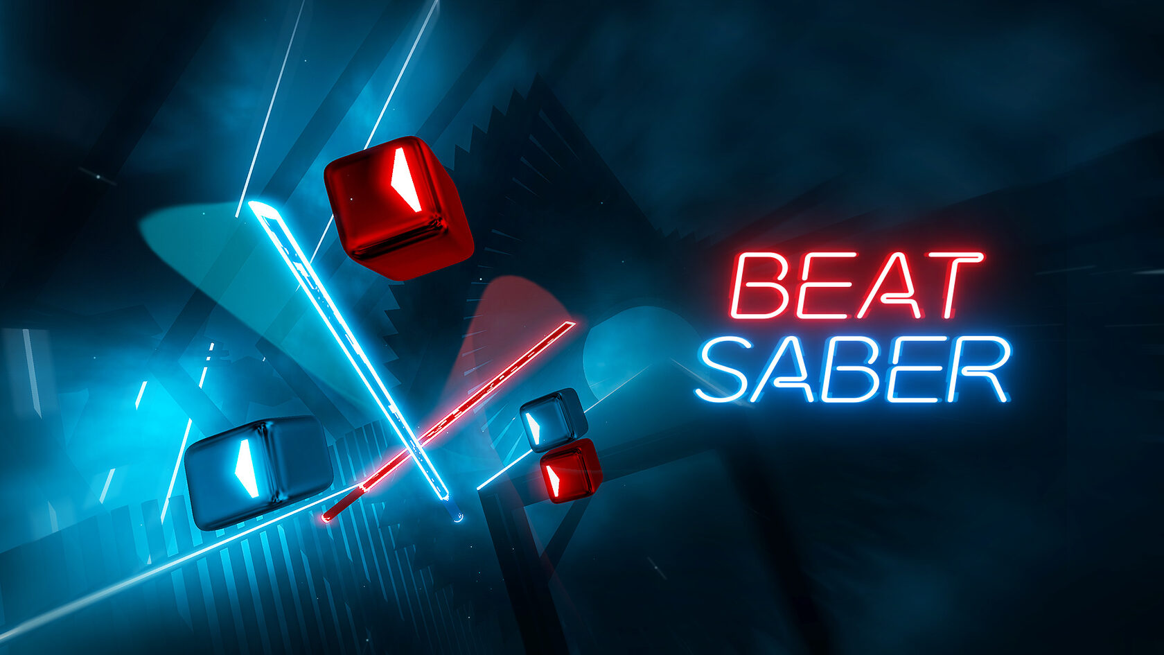 Beat Saber — jogo de ritmo em realidade virtual no VR Parque, parque de realidade virtual em Florianópolis