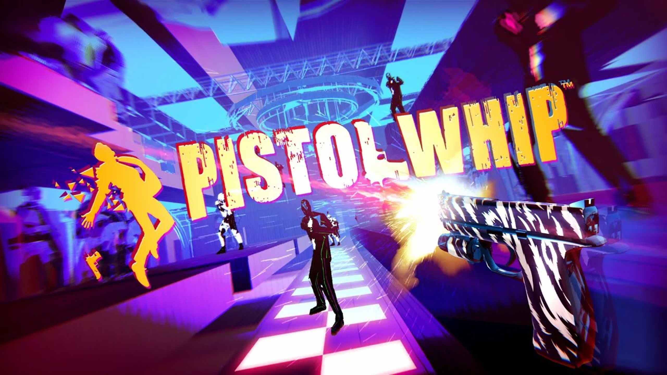 Pistol Whip — jogo de tiro e ritmo em realidade virtual no VR Parque, parque de realidade virtual em Florianópolis
